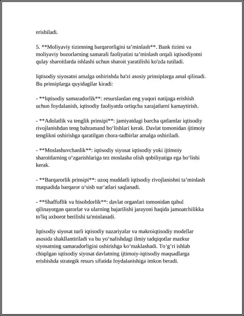 IQTISODIY SIYOSATNING NAZARIY ASOSLARI 4