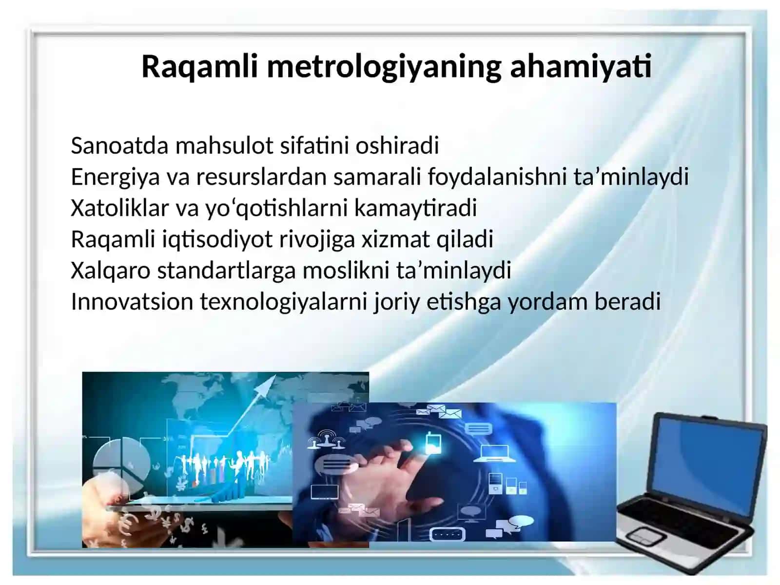 Raqamli metrologiya tizimlari 4