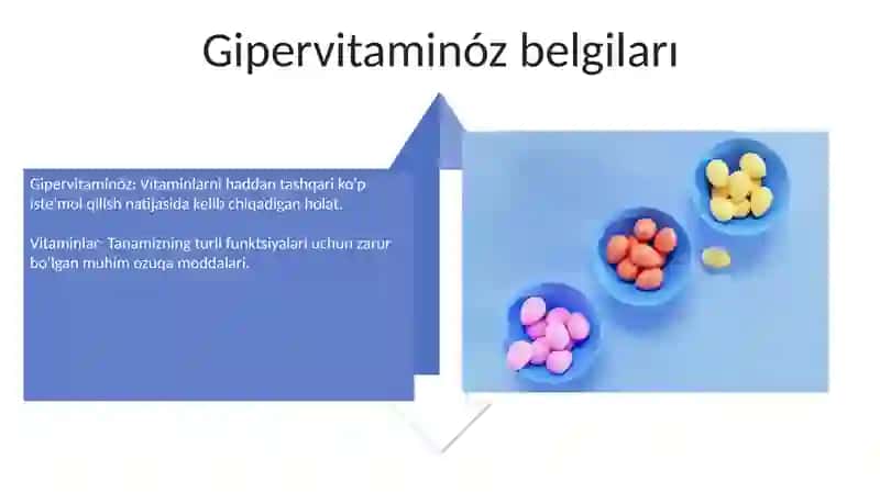 Gipervitaminózni aniqlash va boshqarish 4
