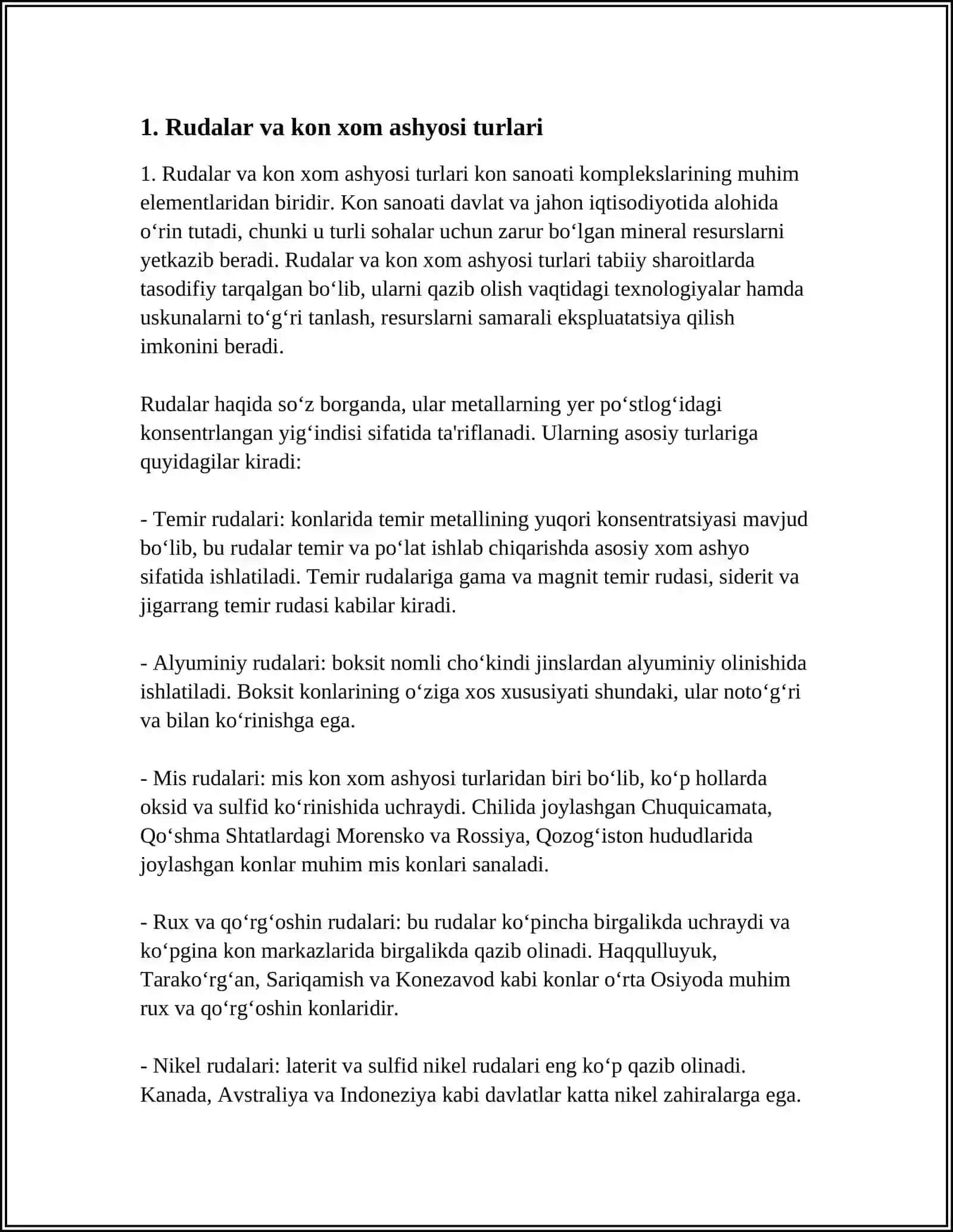 KON SANOATI KOMPLEKSLARINING ASOSIY ELEMENTLARI 4