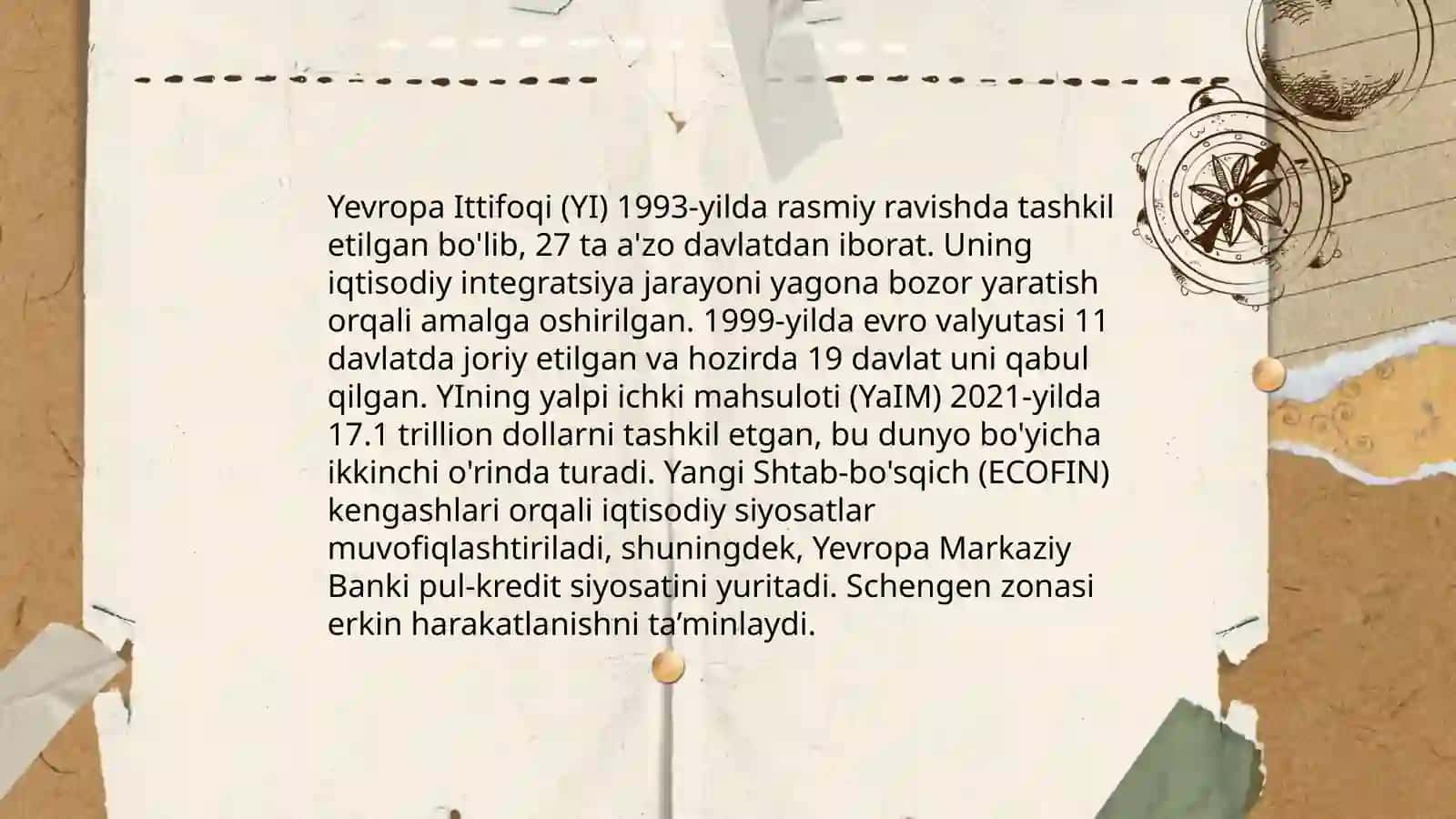 Iqtisodiy integratsiya va regional iqtisodiy tashkilotlar (Yevropa ittifoqi, ASEAN, MERCOSUR va h.k) 4