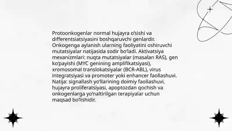 Konserogenezning biologik va genetik asoslari 4