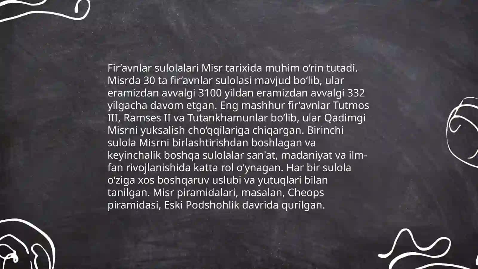Qadimgi Misr firʼavnlarning istilolari 4