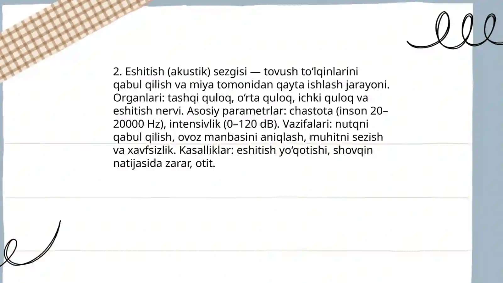 Sezgi turlari 4