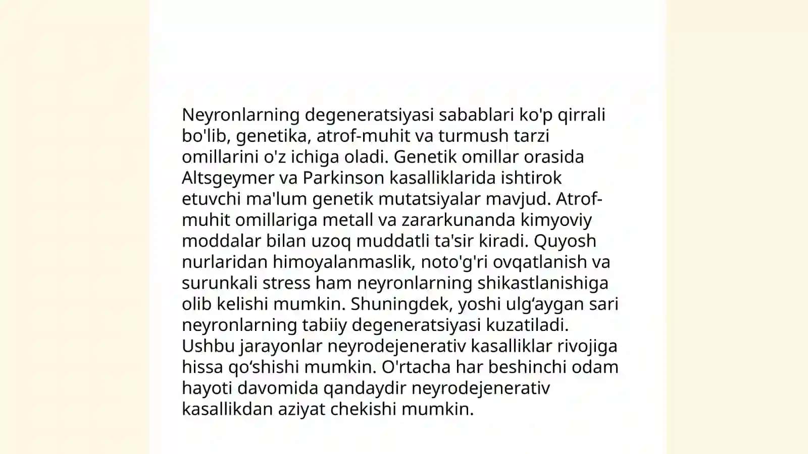 Nerv to'qimasining degeneratsiyasi va regeneratsiyasi mexanizmlari 4