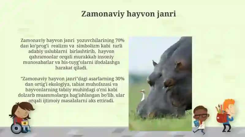 Animalistik janr 4