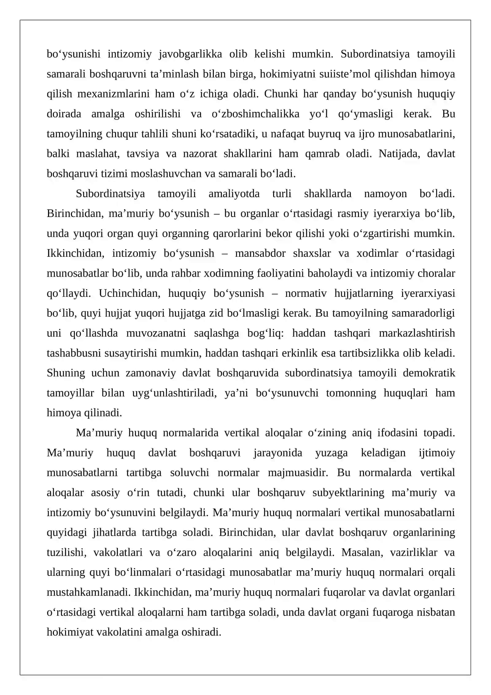 Davlat boshqaruvida vertikal munosabatlarning o‘ziga xos xususiyatlari 4