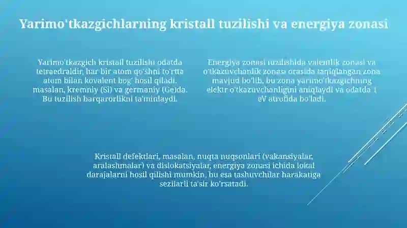 Yarimo‘tkazgich materiallar 4
