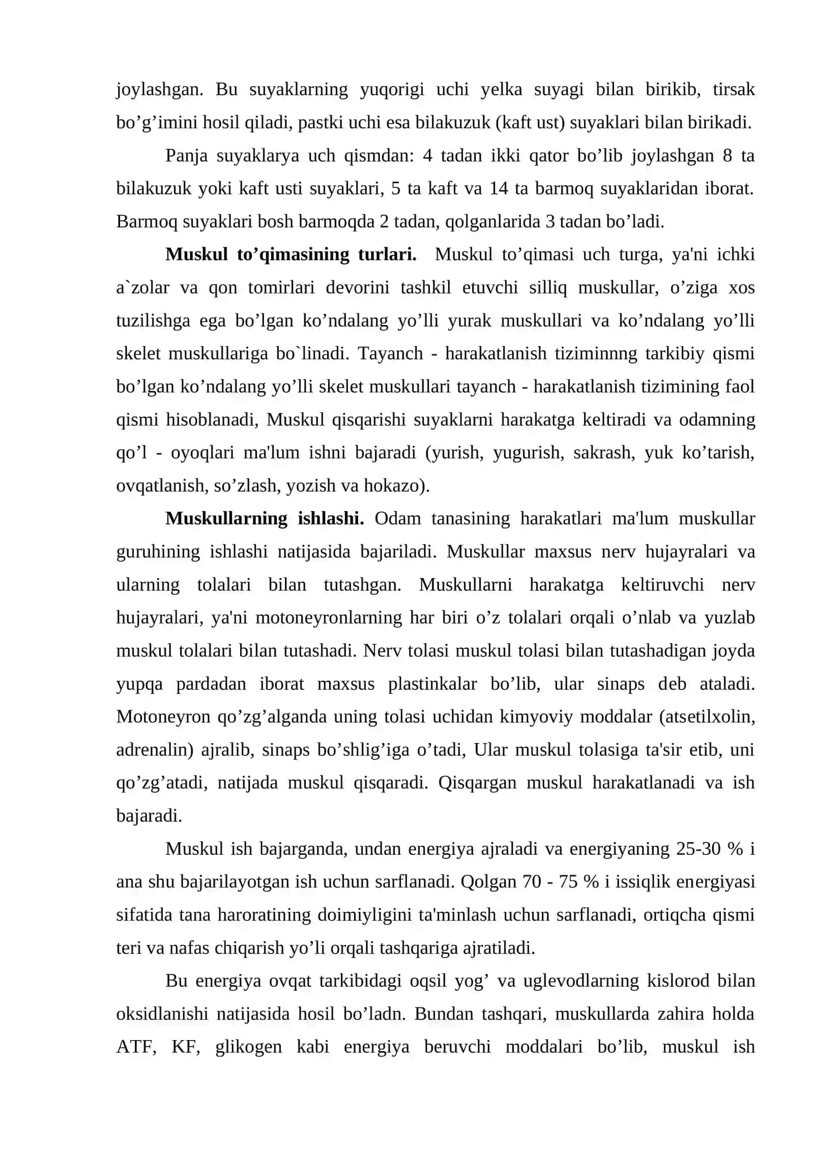 Tayanch-harakatlanish tizimi 4