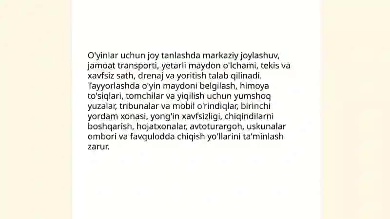 Milliy harakatli o'yinlarni tashkil qilish va o'tkazish 4