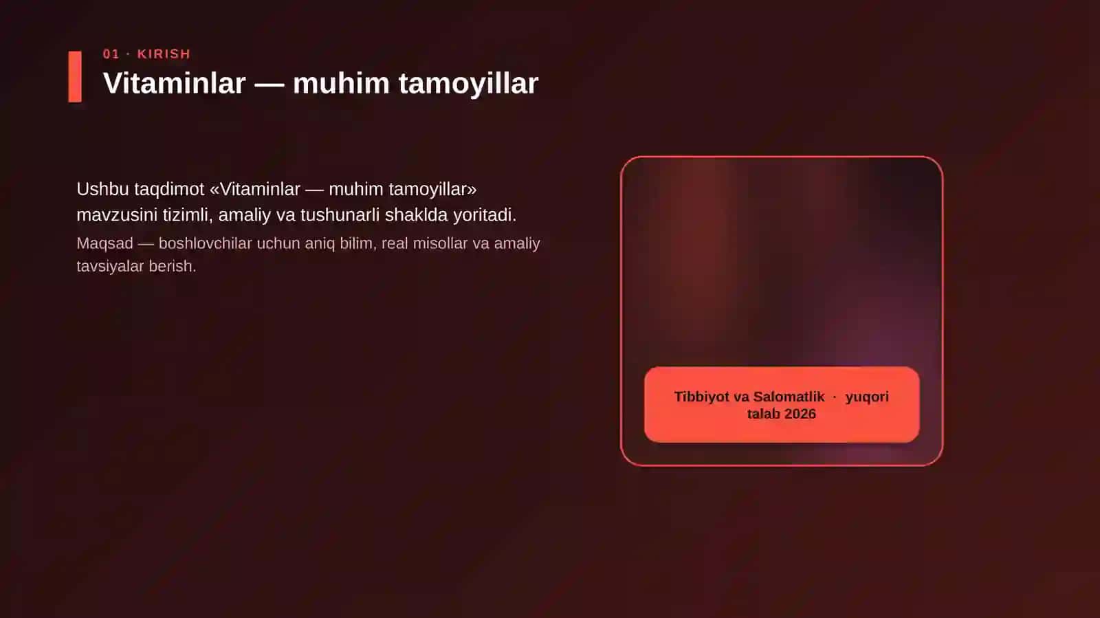 Vitaminlar — muhim tamoyillar 4