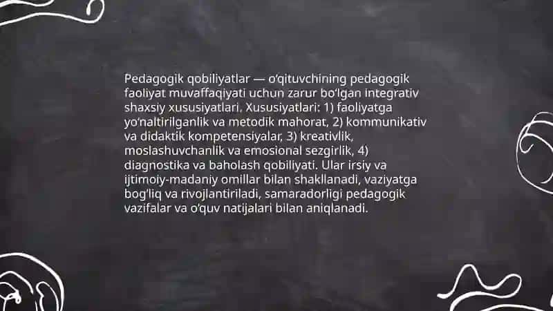 Pedagogik faoliyatning mohiyati va vazifalari 4