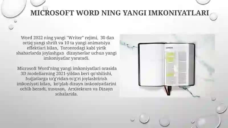 Microsoft Word matn muharriri 4