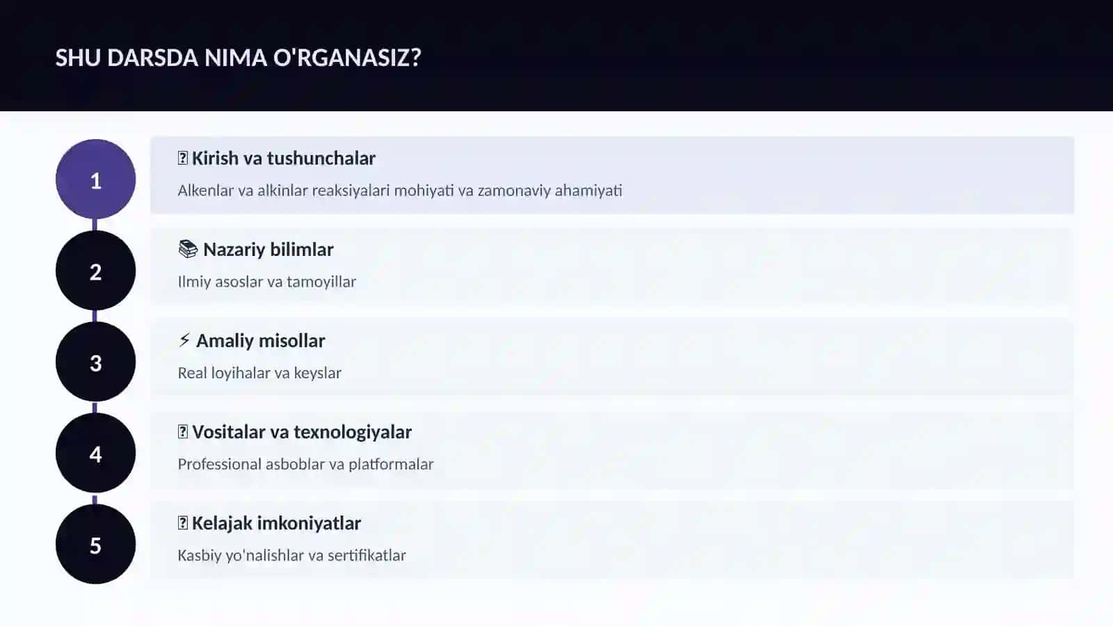 Alkenlar va alkinlar reaksiyalari 4