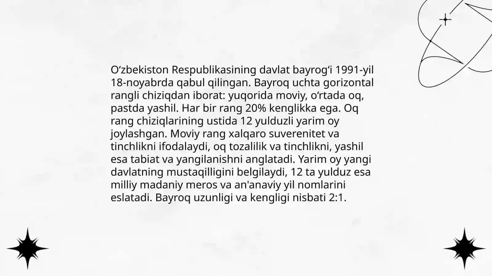 Mustaqil davlat ramzlari va O’zbekiston Respublikasi konstitutsiyasining qabul qilinishi 4