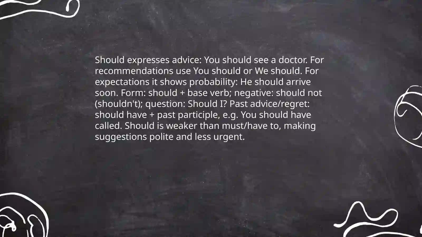Difference between must and have to (internal vs external obligation) 4