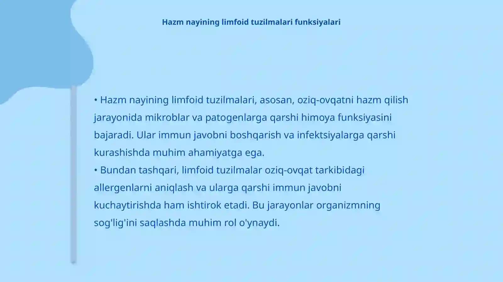 Hazm nayining limfoid tuzilmalari 4