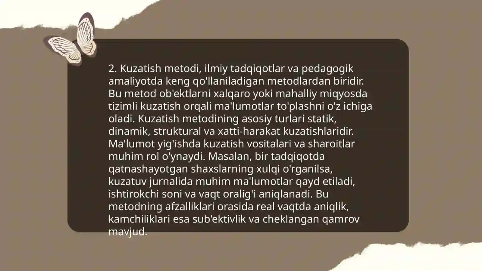 Psixologiyaning tadqiqot metodlari va tarmoqlari 4