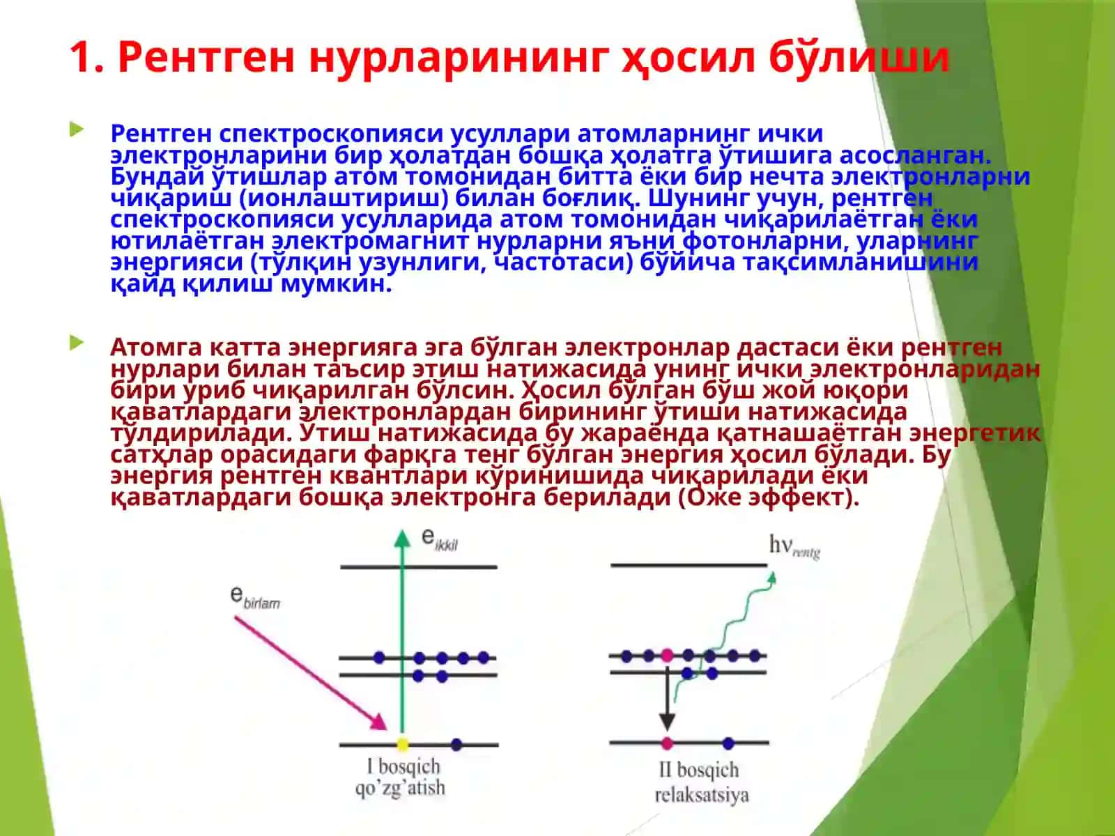 Рентген анализ усуллари 4