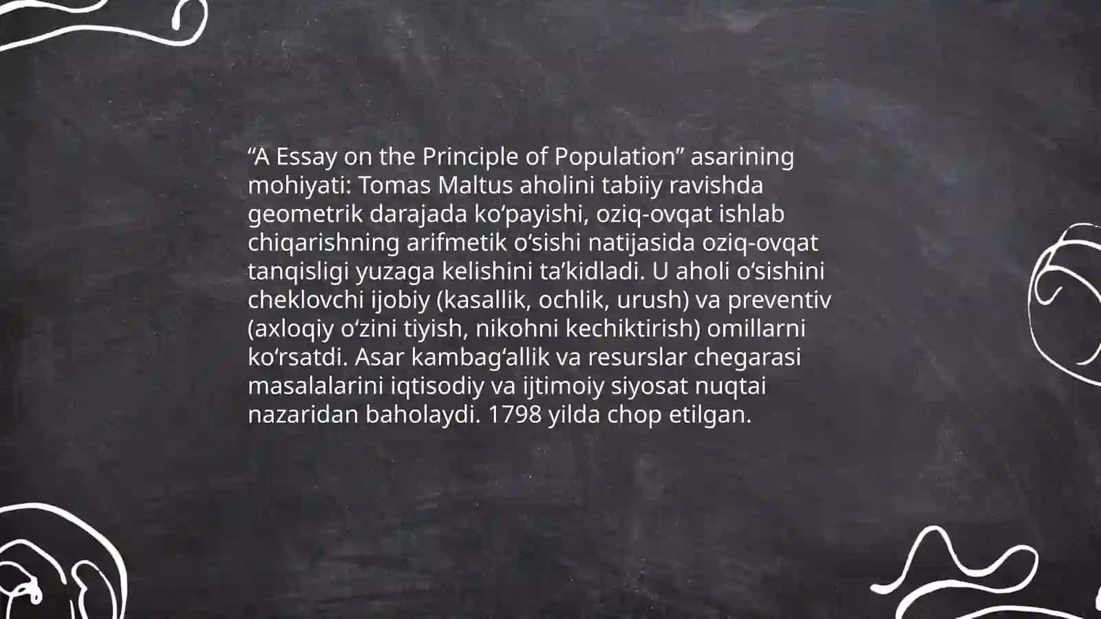 Tomas Maltusning aholi nazariyasi 4