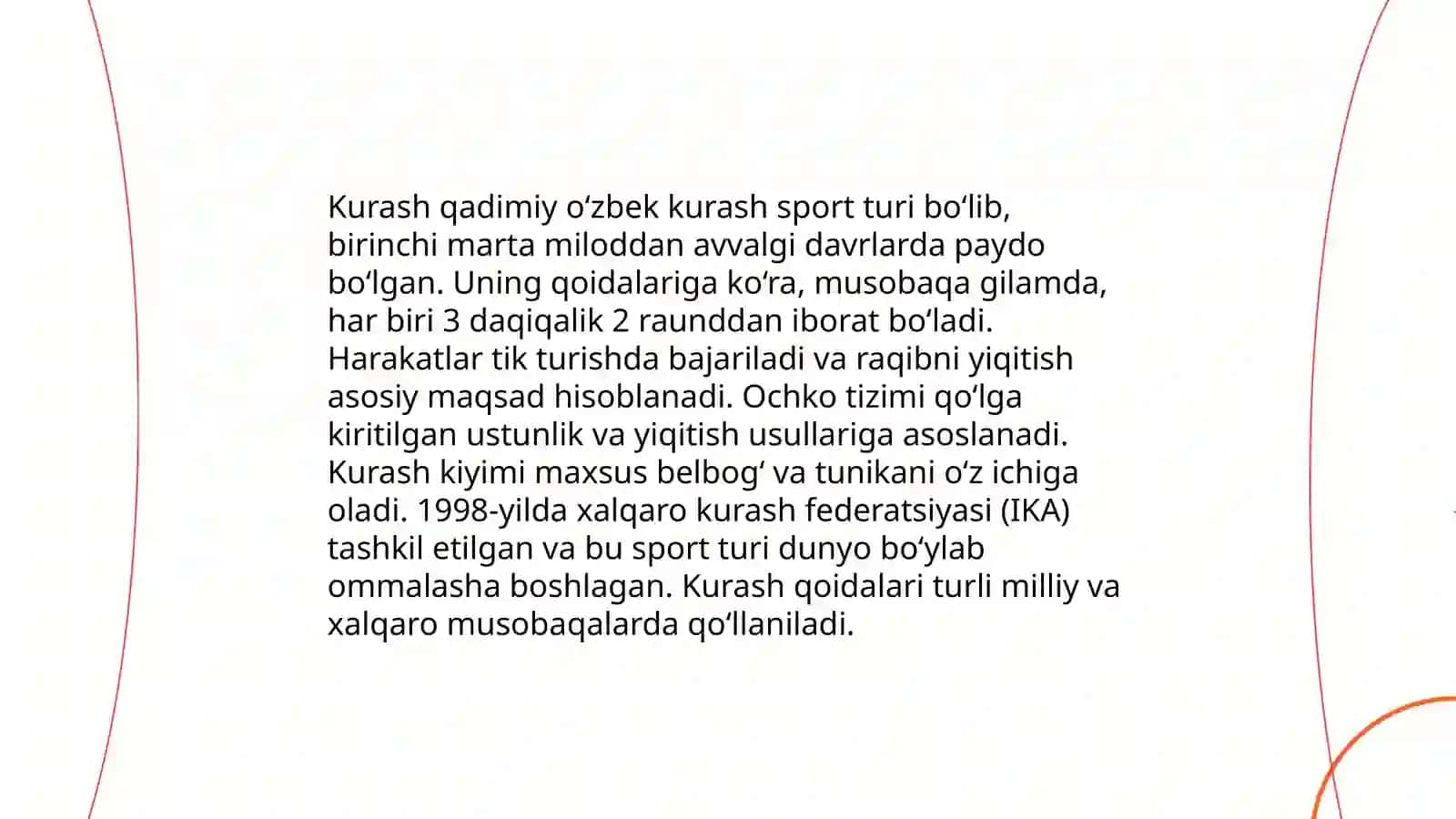 Kurash sportda musobaqa oldi tayyorgarligi va hakamlik qilish nazaryasi va uslubiyatlari 4
