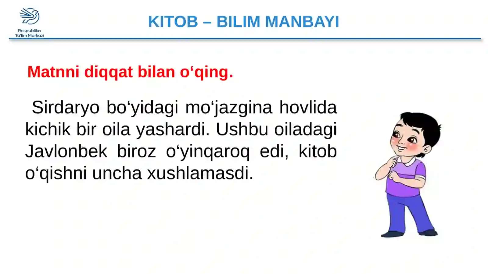 ONA TILI 5-sinf MATN VA LUG‘AT USTIDA ISHLASH 4