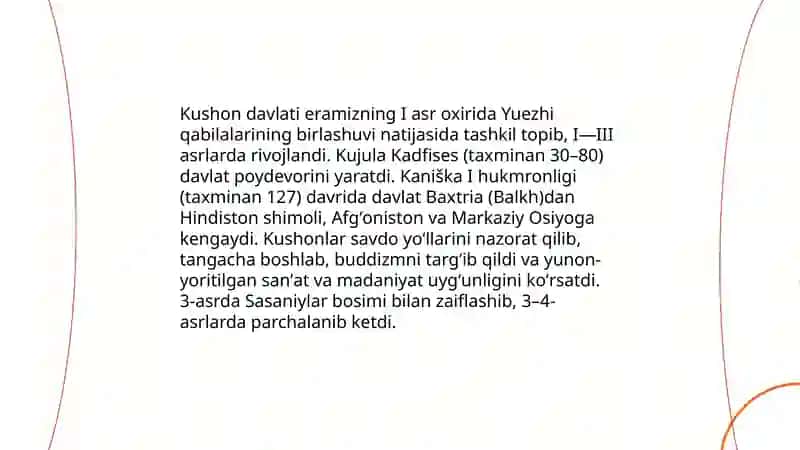 Qang' Davon va Kushon davlatlari 4