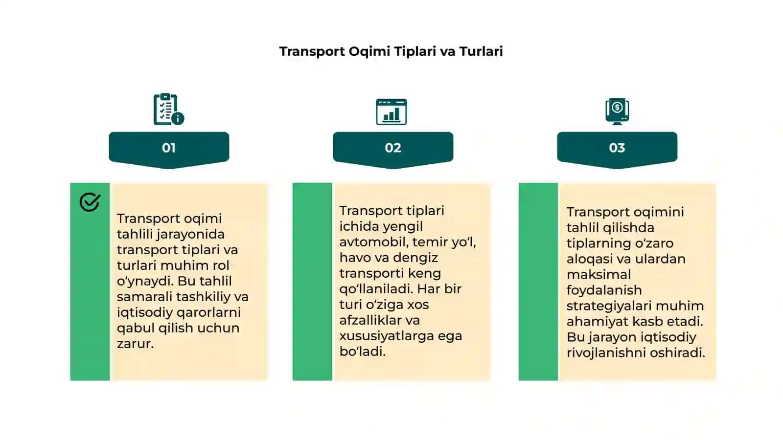 Transport Oqimi Tahlili 4
