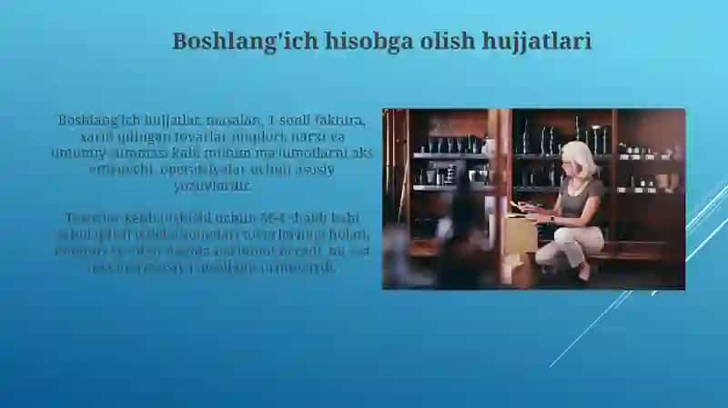 Urgurchi savdo korhonalarida tovar operatsiyalarinining hisobi 4