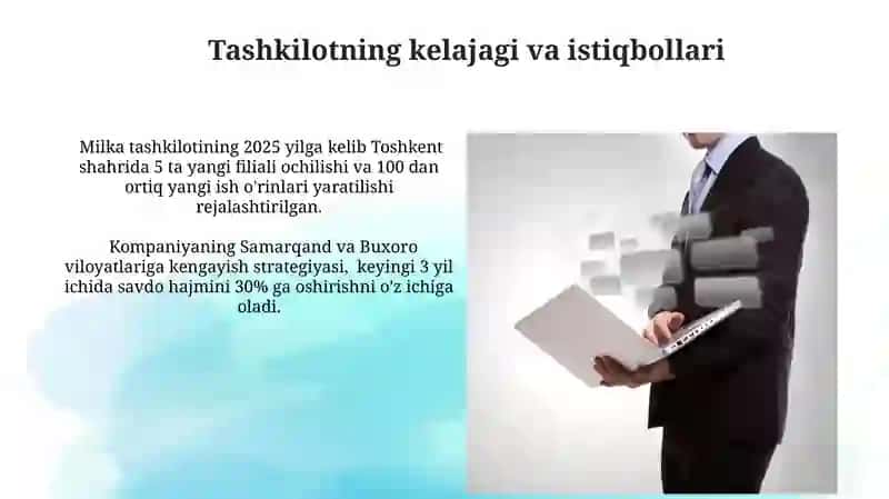Milka Tashkilotining Boshqaruv Tizimi 4