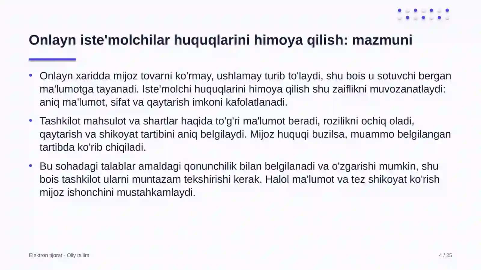 turistik transport xizmatida onlayn iste'molchilar huquqlarini himoya qilish 5986 4