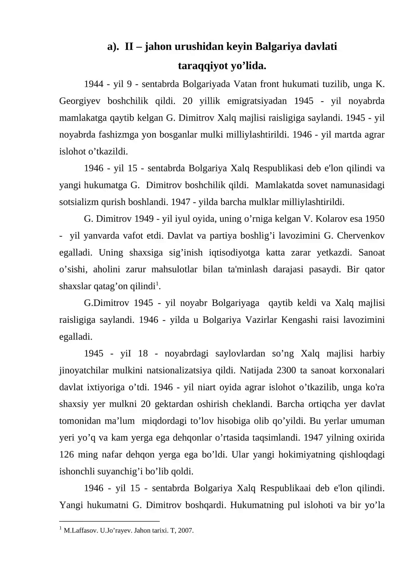 Bekchonov Sanatbekning “Eng yangi tarix” 4