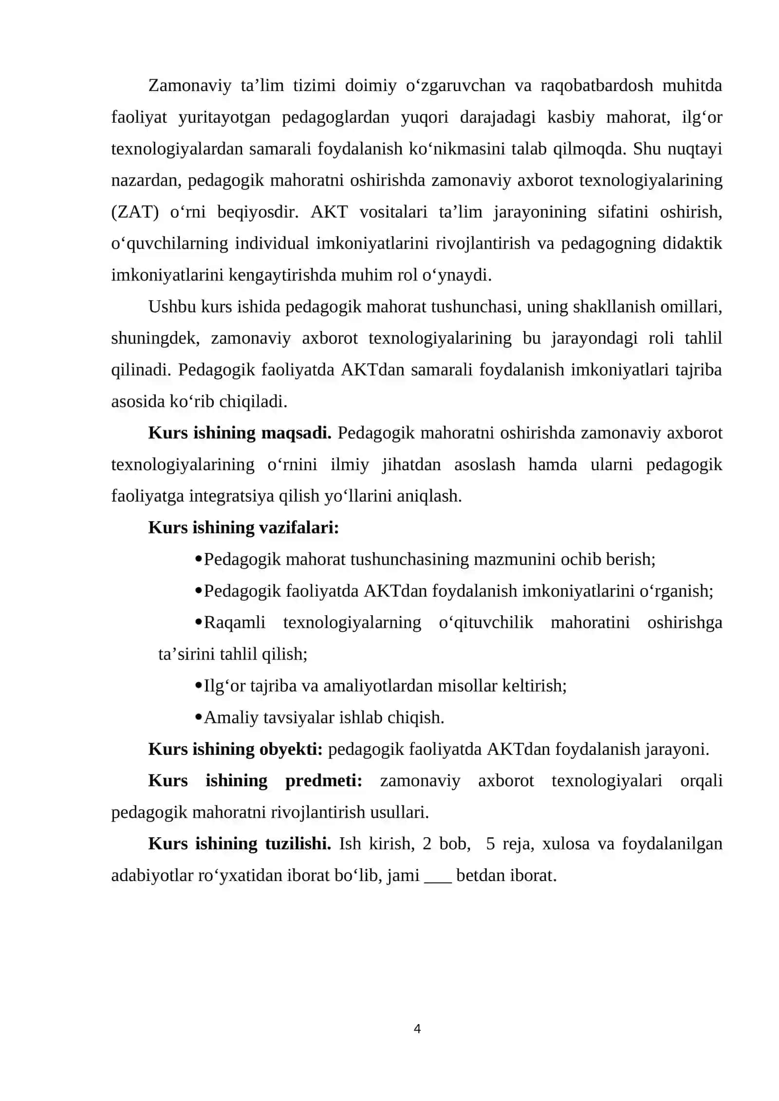 Pedagogik mahoratni oshirishda zamonaviy axborot texnologiyalarning ahamiyati 4