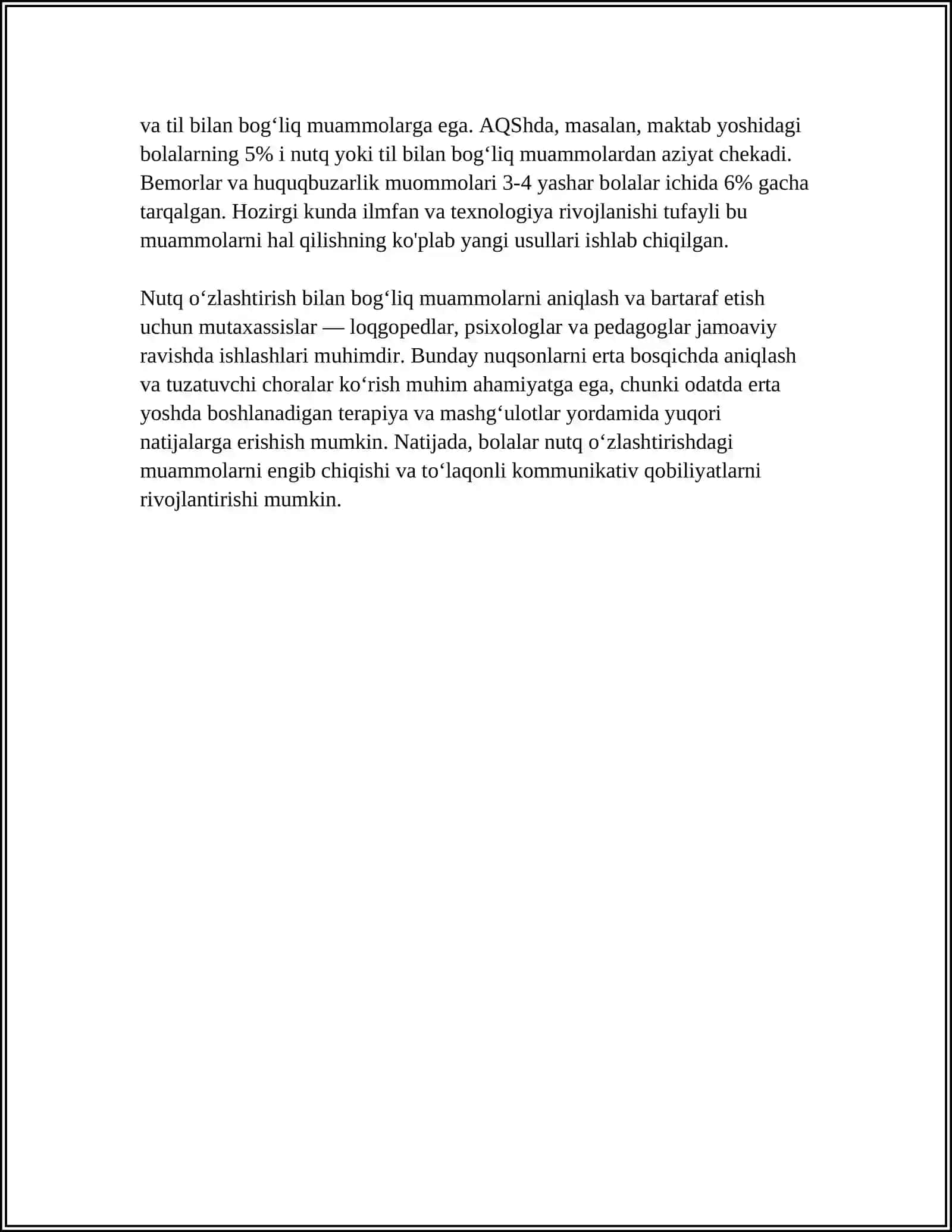MUTAXASISLIKNI OZLASHTIRISHGA OID MUAMMOLAR 4