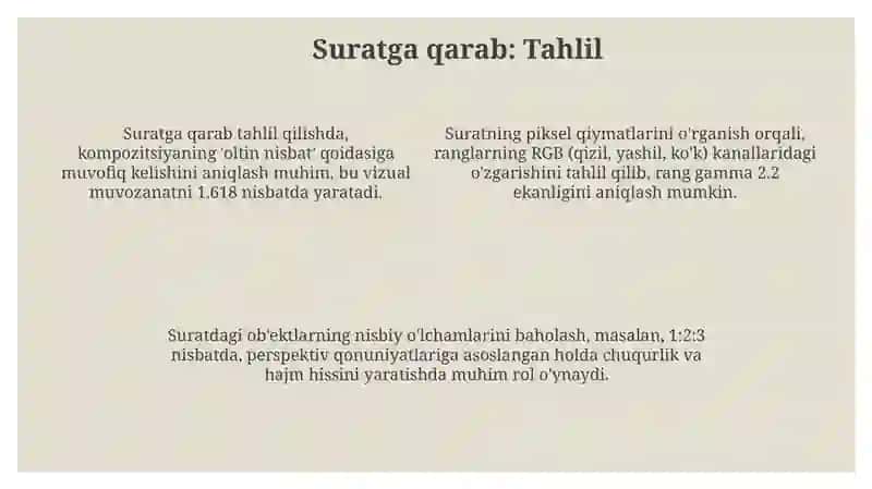 Suratga qarab: Kirish 4