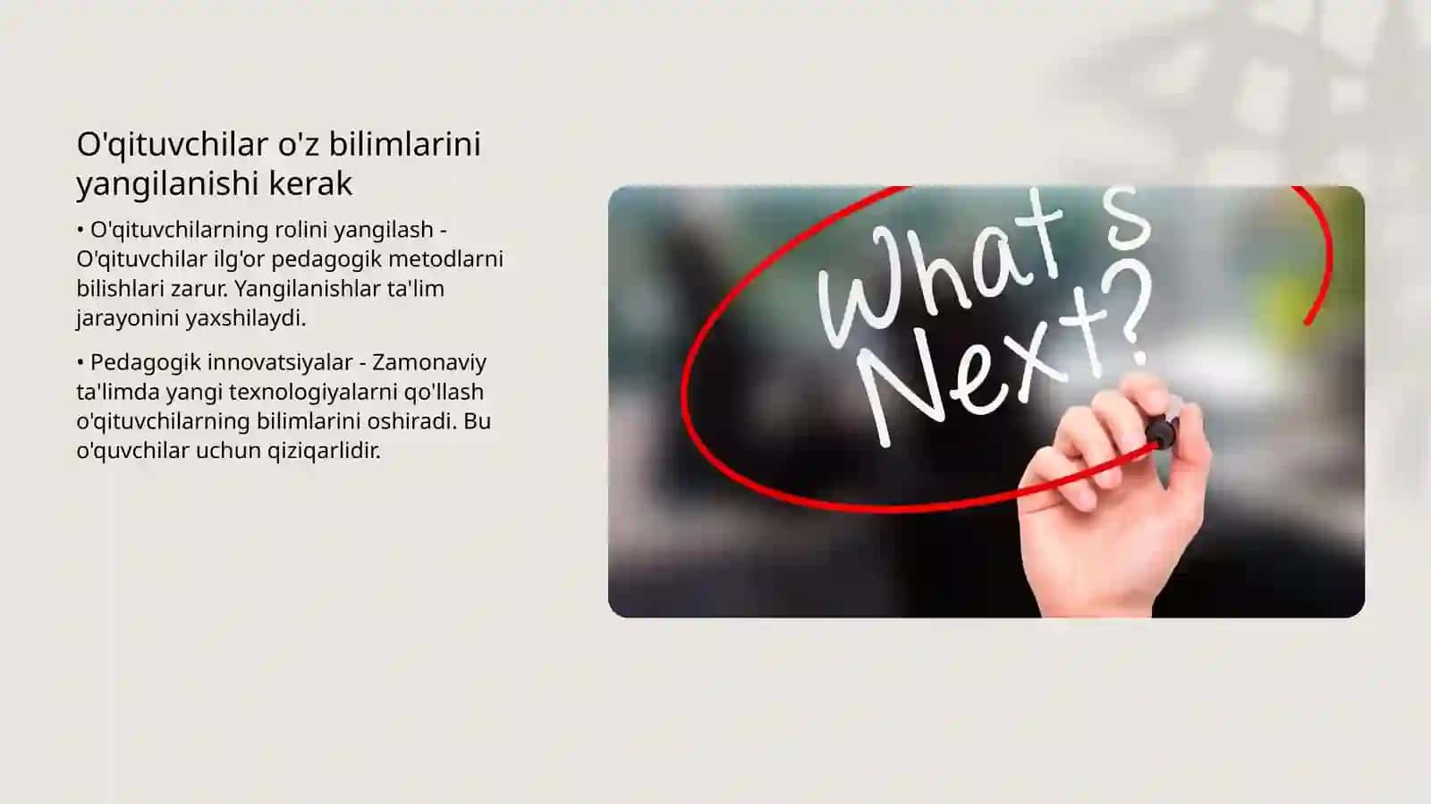 Pedagogning kasbiy kompetenligi 4