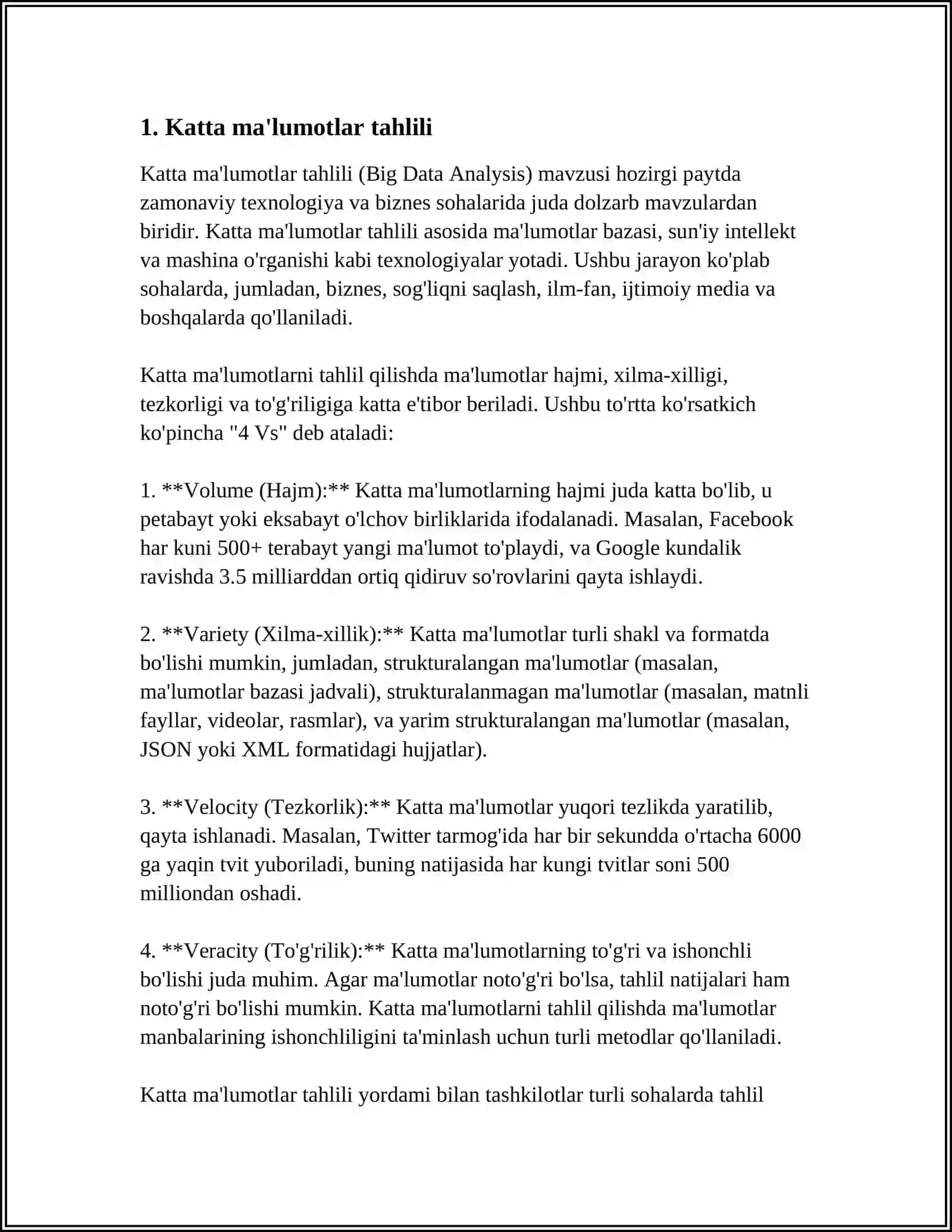 BIG DATE TEXNOLOGIYALARI 4