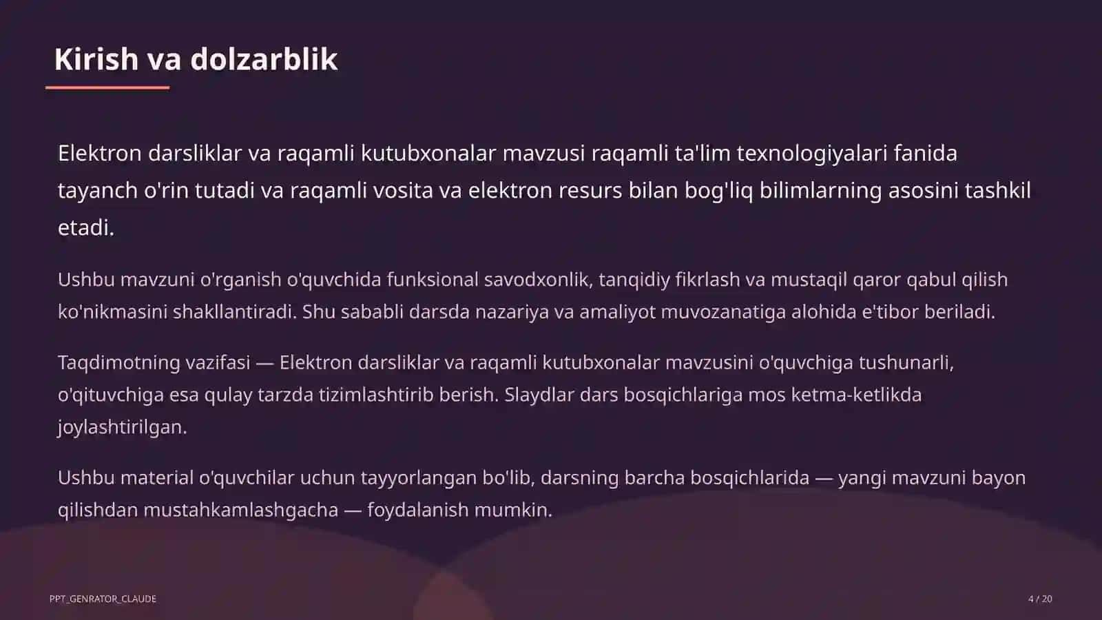 Elektron darsliklar va raqamli kutubxonalar 4