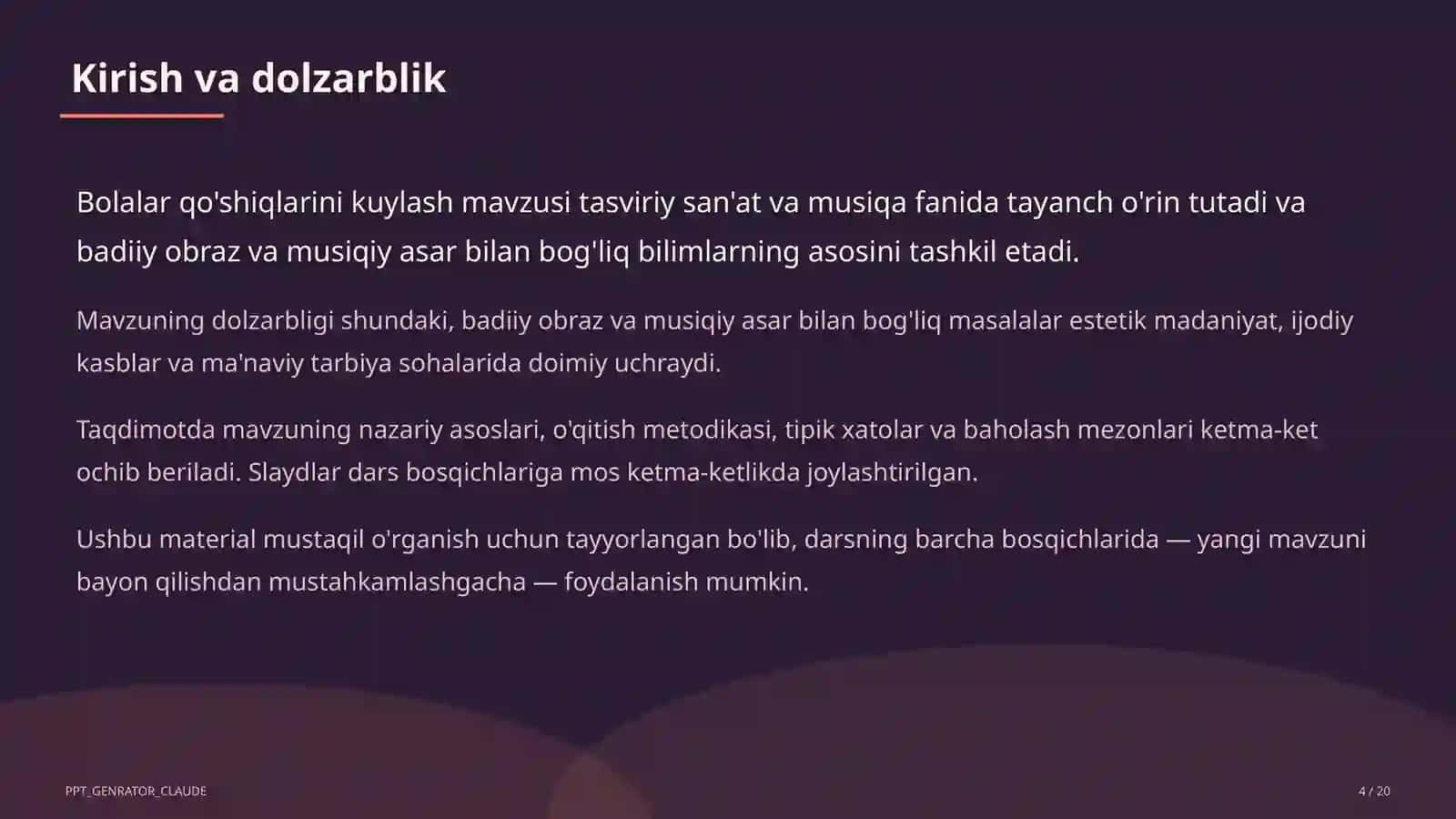 Tasviriy san'at va musiqa (1– 7) 4