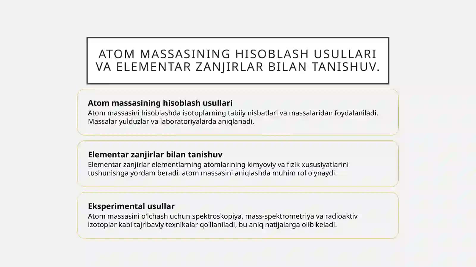 Atommassa.Molekulyarmassa.Moddamiqdori 4