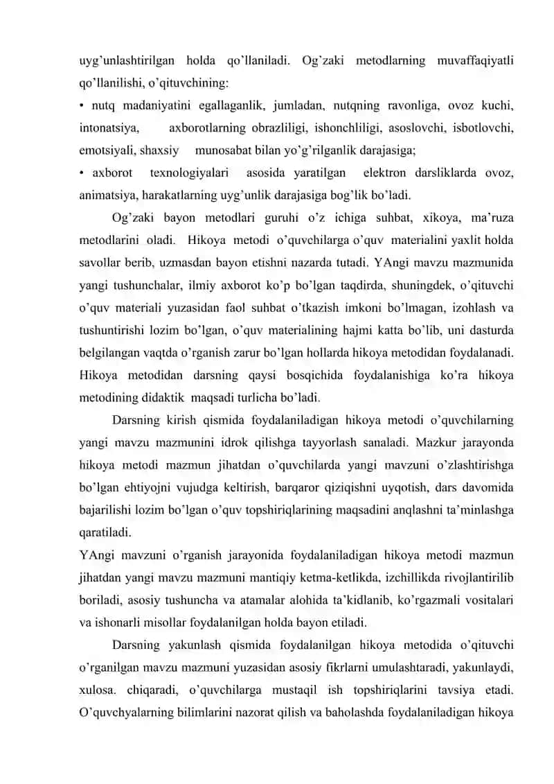 Biоlоgiya vа ekоlоgiya o’qitish mеtоdlаri 4