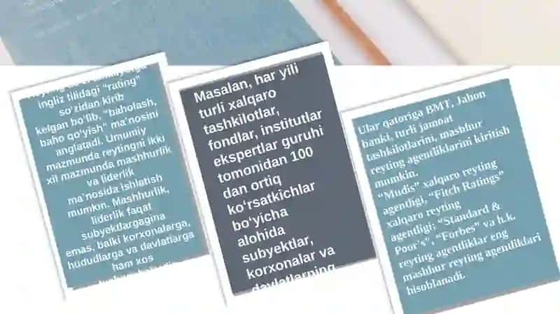 KORXONALAR MOLIYAVIY HOLATINI REYTINGBAHOLASH VA TAHLIL QILISH 4