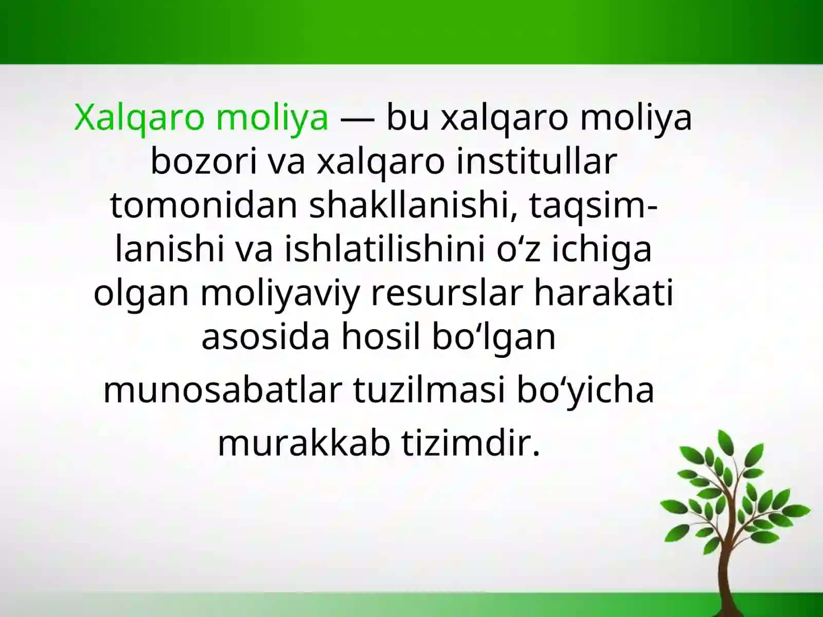 Xalqaro moliya 4