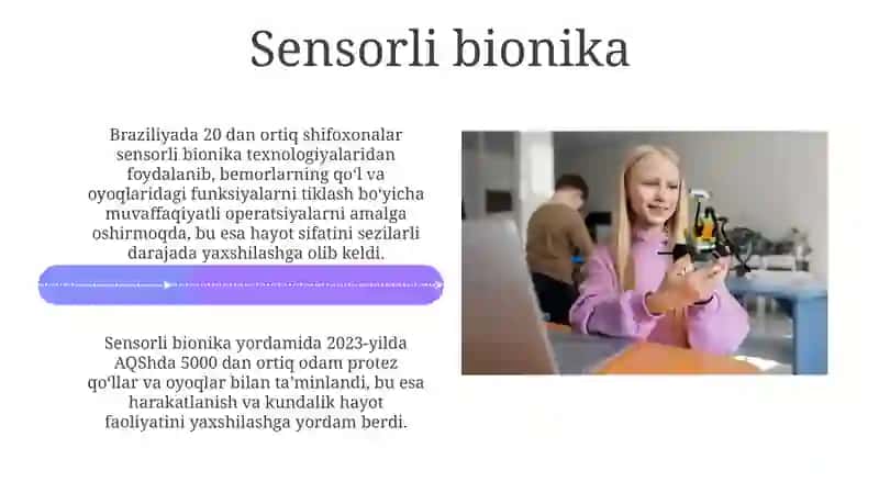 Bionika asoslari va uni inson hayotidagi òrni 4