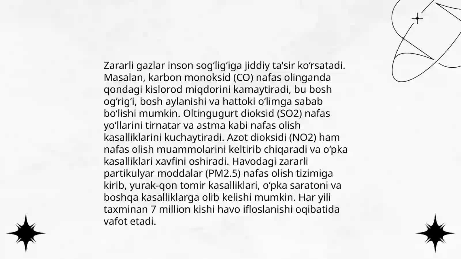 Ishlab chiqarishdagi zaharli va zararli omillarni inson organizimiga tasirini hisoblash 4