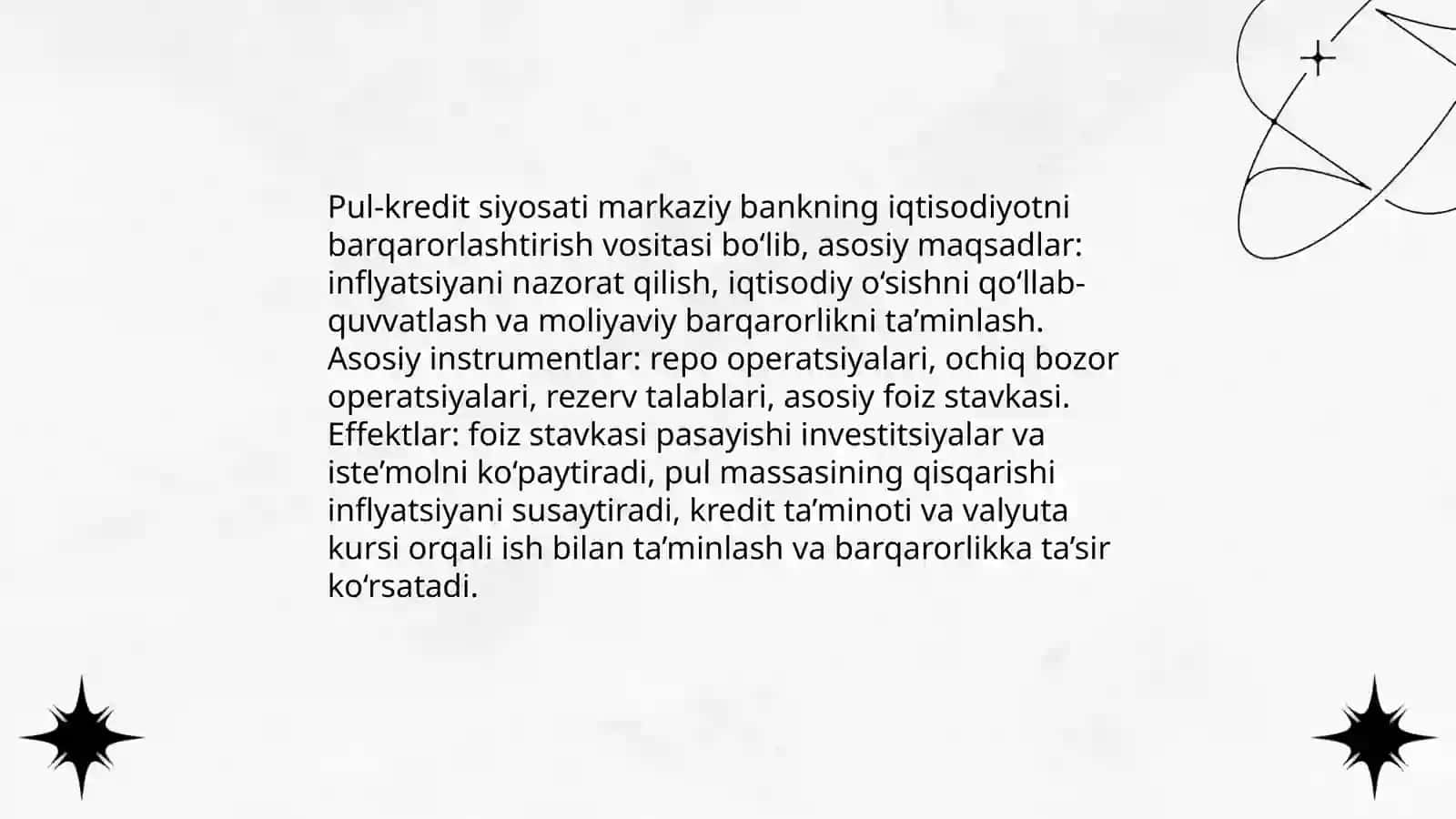 Markaziy bank va uning moliya tizimidagi roli 4