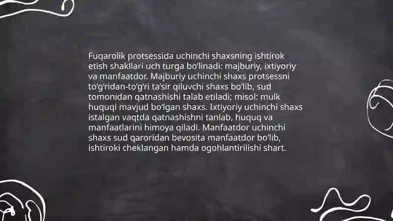 Uchinchi shaxs tushunchasi va turlari 4