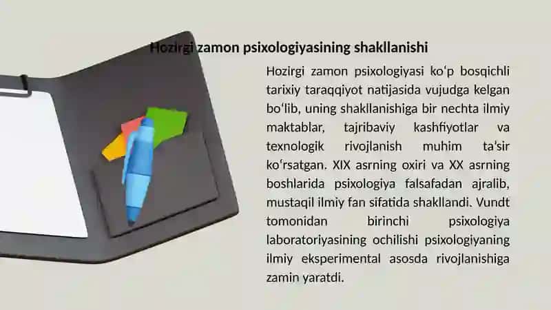Hozirgi zamon psixologiyasining tuzilishi va tadqiqot metodlari 4