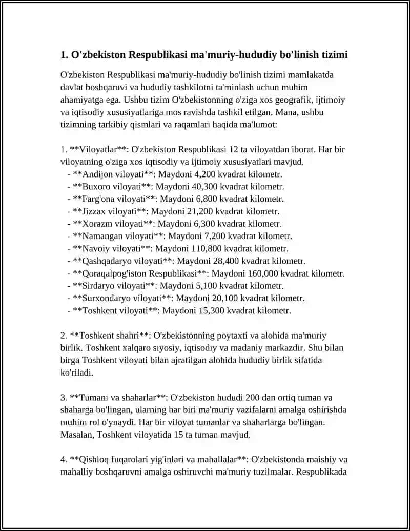 YANGI TAHRIRDAGI O'ZBEKISTON RESPUBLIKASI KONSTITUTSIYASI 4