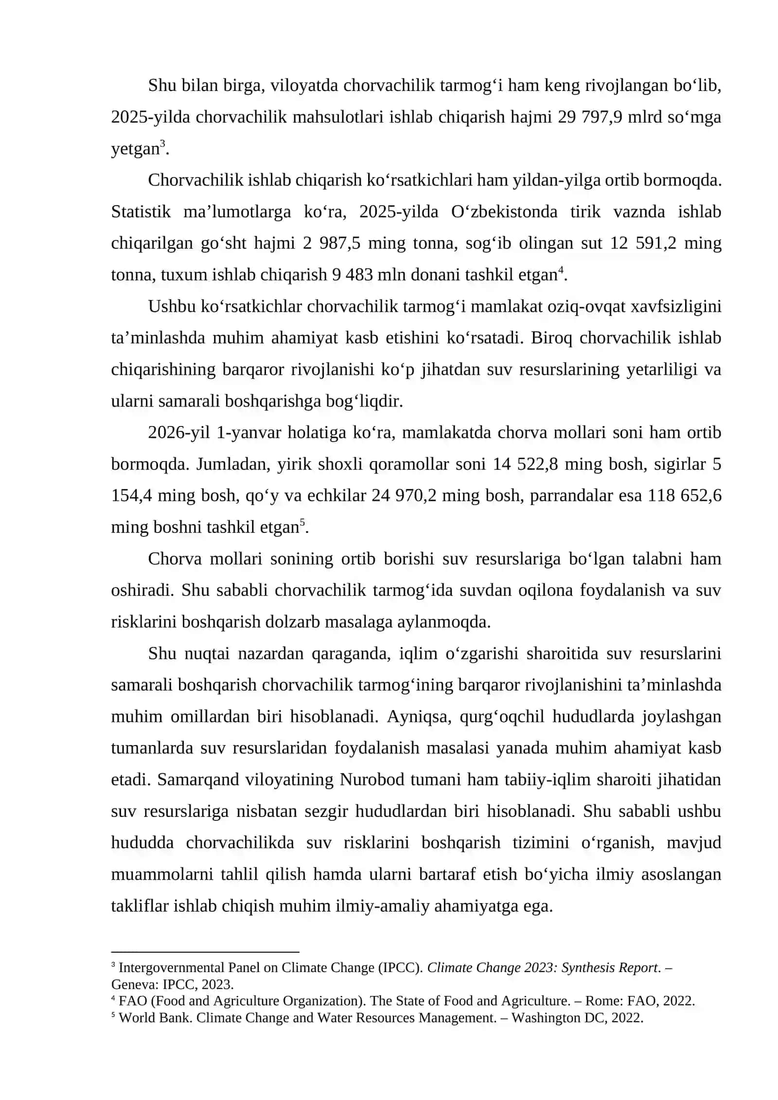 Iqlim o‘zgarishi sharoitida suv risklarini boshqarish 4